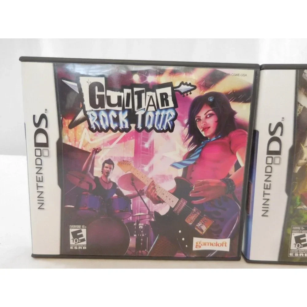 Nintendo DS Jewel Masters Cradle of Athena Complete with Manual Guitar Rock Tour